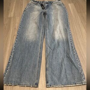 Fashion Nova Blue Denim Jeans size 15